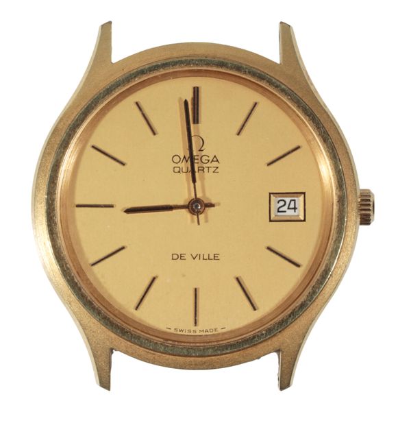 OMEGA DE VILLE: A GENTLEMAN'S GOLD-PLATED WRISTWATCH