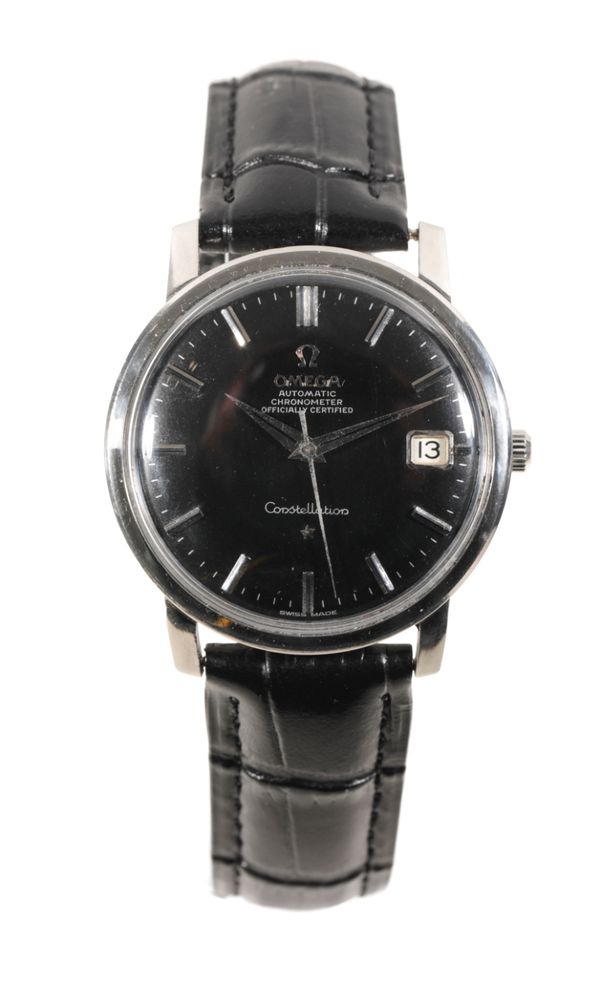 OMEGA CONSTELLATION: A GENTLEMAN'S STAINLESS STEEL WRISTWATCH