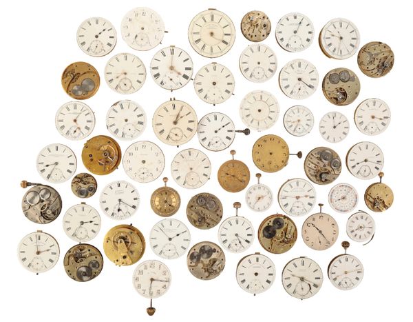 A QUANTITY OF VARIOUS POCKET WATCH MOVEMENTS