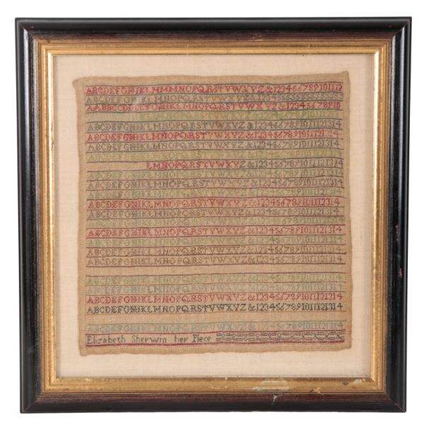 A NEEDLE WORK SAMPLER