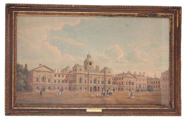 ATTRIBUTED TO GEORGE SIDNEY SHEPHERD (1784-1862) - THE HORSEGUARDS