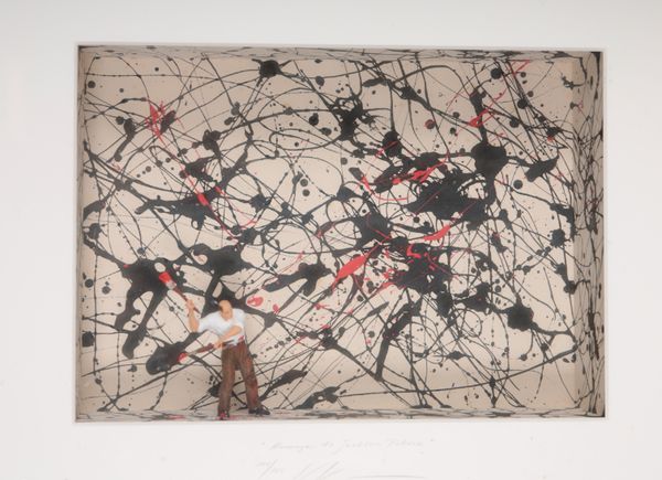 VOLKER KHUN (b.1948) 'HOMAGE TO JACKSON POLLOCK'