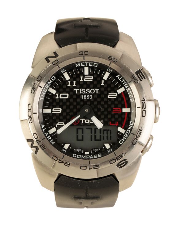 TISSOT TOUCH: A GENTLEMAN'S STAINLESS STEEL WRISTWATCH