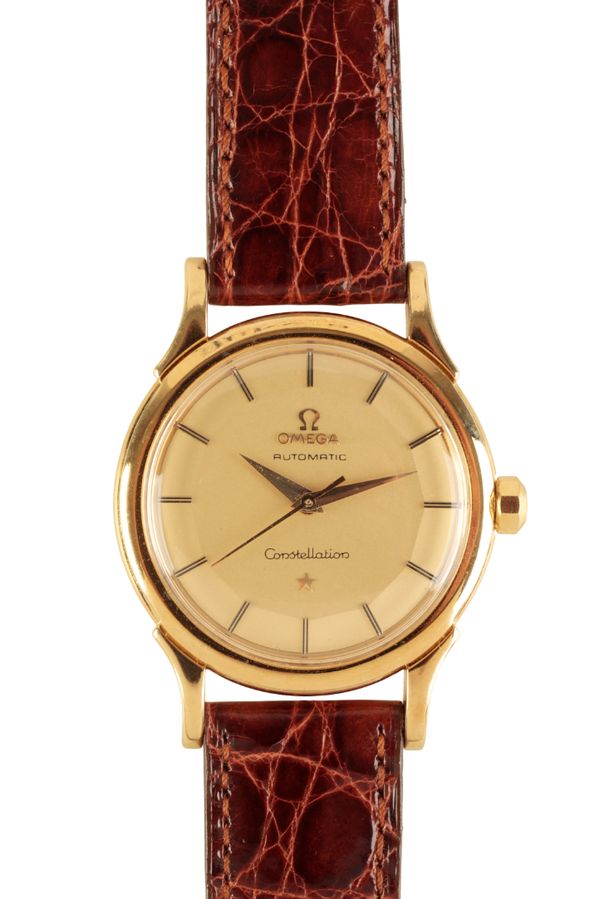 OMEGA CONSTELLATION: A GENTLEMAN'S 18CT GOLD WRISTWATCH