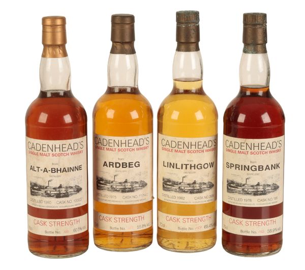 CADENHEAD'S CASK STRENGTH SINGLE MALT SCOTCH WHISKY