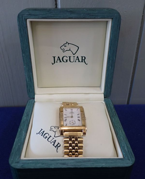 JAGUAR WRISTWATCH, BOXED WITH CERTIFICATE