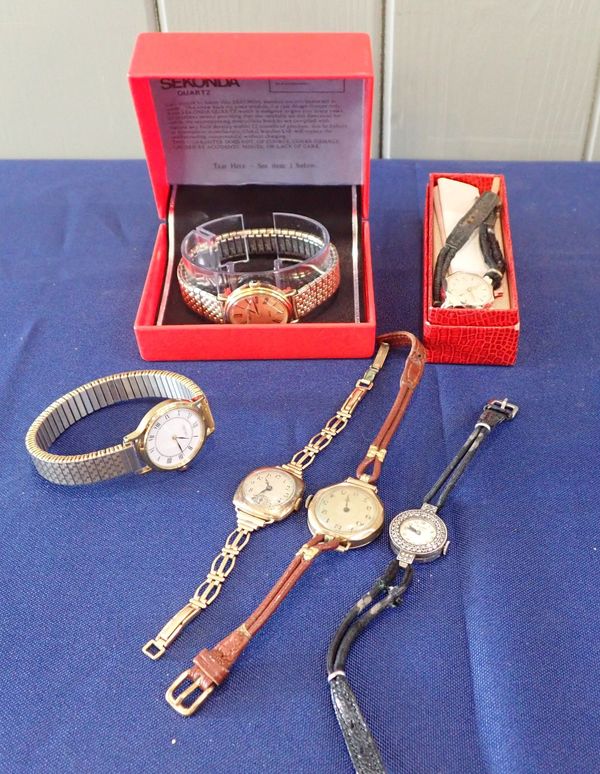 SIX LADIES WATCHES