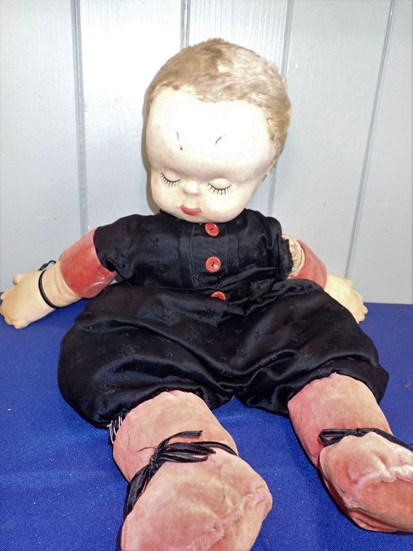 1920s/1930s FABRIC DOLL