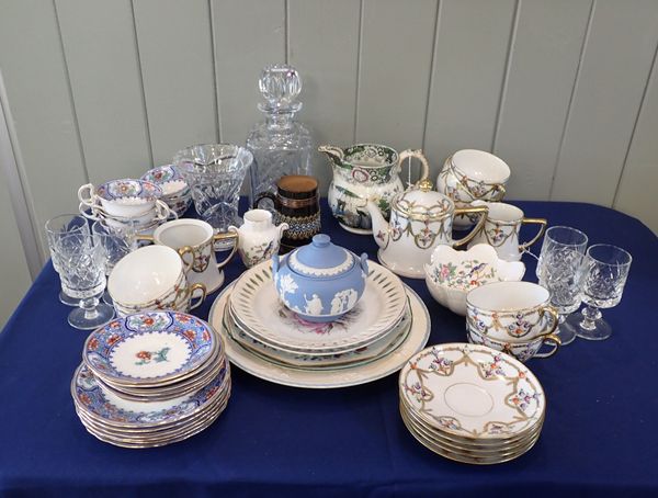 A NIPPON HAND PAINTED PART TEASET