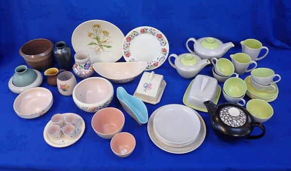 A COLLECTION OF POOLE CERAMICS