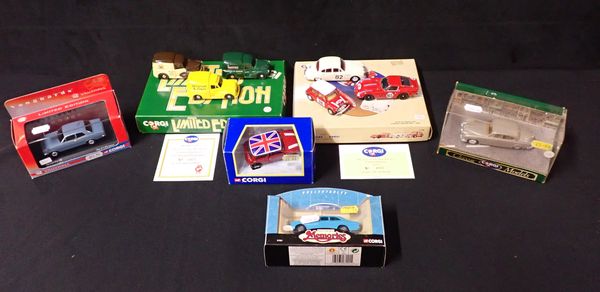 A CORGI CLASSICS MODEL VEHICLE TRIPLE SET - TOUR DE FRANCE 97708, BOXED -