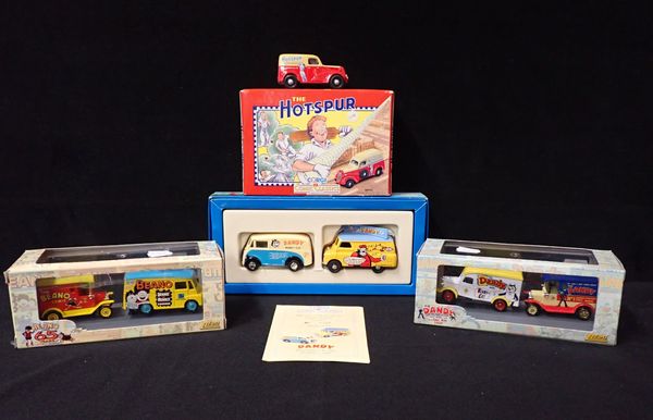 TWO CORGI COMIC CLASSICS MODEL VEHICLE BOXED SETS - DANDY AND THE HOTSPUR