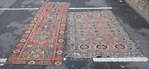 TWO ANTIQUE NORTH WEST PERSIAN RUGS