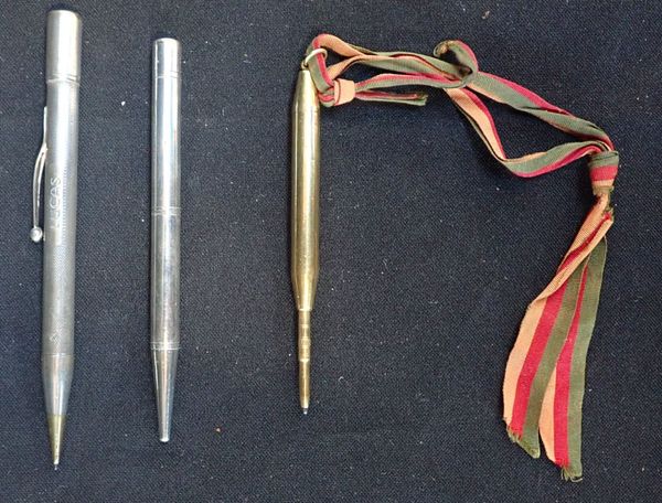 A ROLLED GOLD MECHANICAL PENCIL