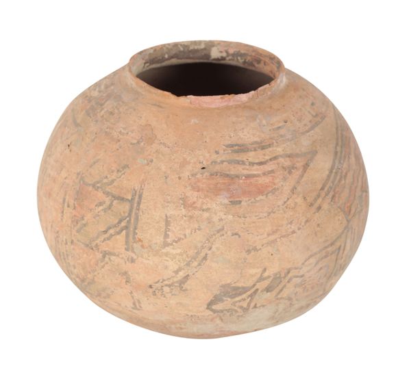 A TERRACOTTA VESSEL