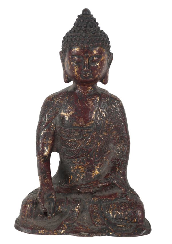 A SINO-TIBETAN BRONZE BUDDHA