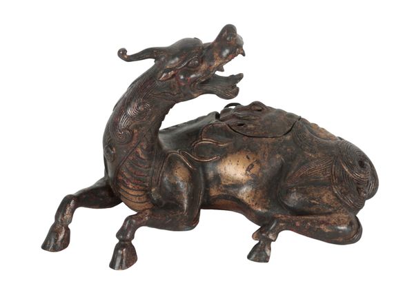 A CHINESE BRONZE INCENSE BURNER