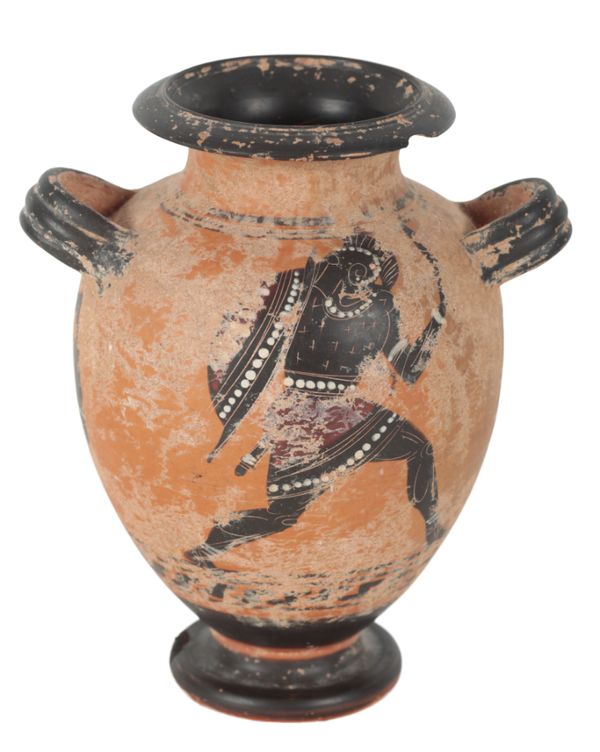 AN ATTIC STYLE BLACK FIGURE VASE