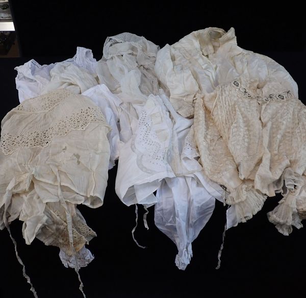 A COLLECTION OF ANTIQUE BODICES