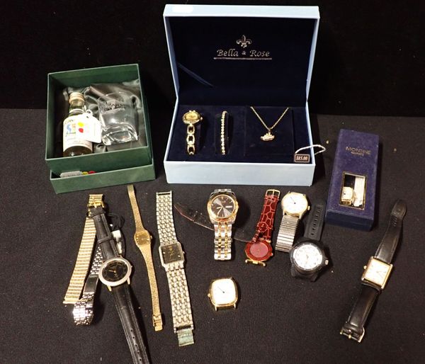 A COLLECTION OF WRIST WATCHES