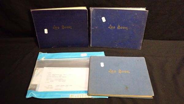 THREE ‘WEYMOUTH’ LOG BOOKS