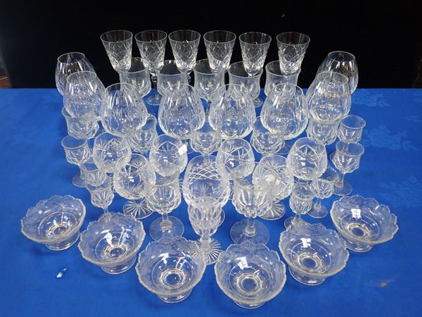 A COLLECTION OF DOMESTIC GLASSES