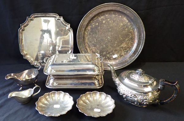 A COLLECTION OF SILVER PLATE