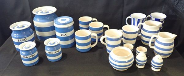 A COLLECTION OF CORNISH WARE AND SIMILAR