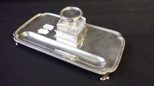 SILVER DESK SET