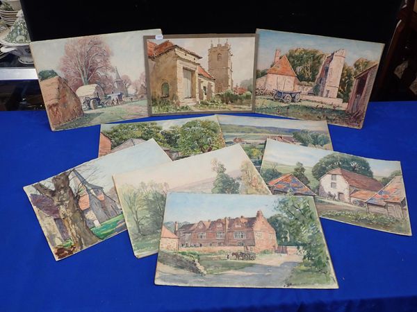 J.G.T. WILLIS, N.S. MERRIT: A COLLECTION OF WATERCOLOURS