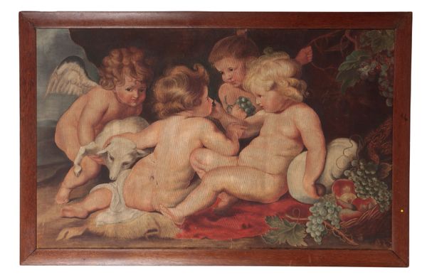 EARLY 20TH CENTURY SPANISH SCHOOL, A CUPID AND PUTTI GROUP