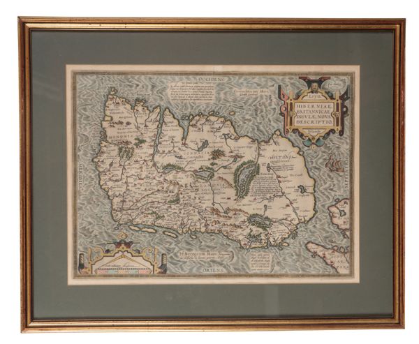 MANNER OF ABRAHAM ORTELIS (1527-1598) OR GERHARD MERCATOR (1512-1594), IRLANDT