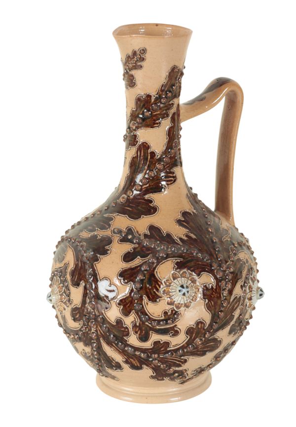 GEORGE TINWORTH FOR DOULTON LAMBETH: A SEAWEED EWER