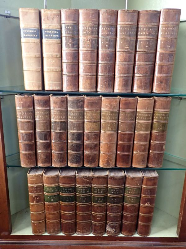 A COLLECTION OF CORNHILL MAGAZINE VOLUMES