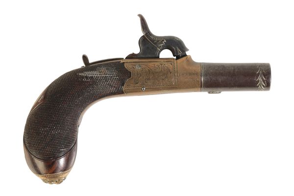 D . FARLOW OF LONDON: A PERCUSSSION POCKET PISTOL