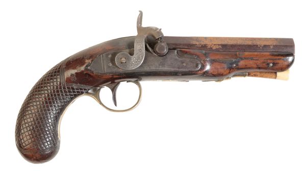 A FLINTLOCK PISTOL