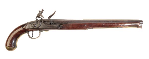 A WALLIS FLINTLOCK DUELLING PISTOL