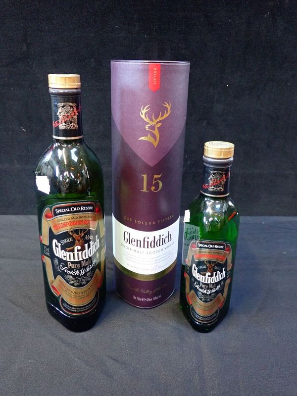 GLENFIDDICH SOLERA 15 SINGLE MALT SCOTCH WHISKY