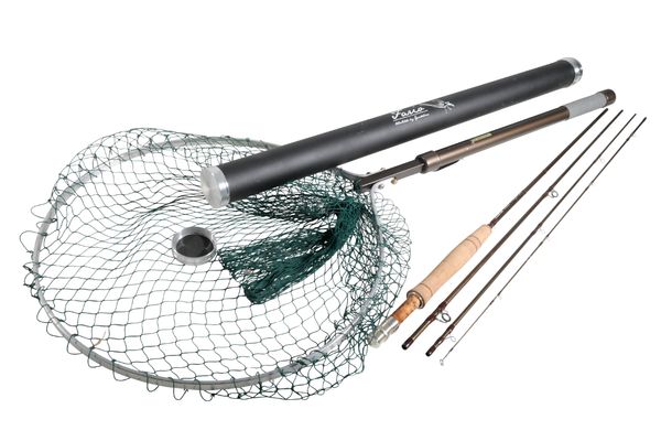 A GUIDELINE " FAUIA " 9' FOUR PIECE TROUT FLY ROD