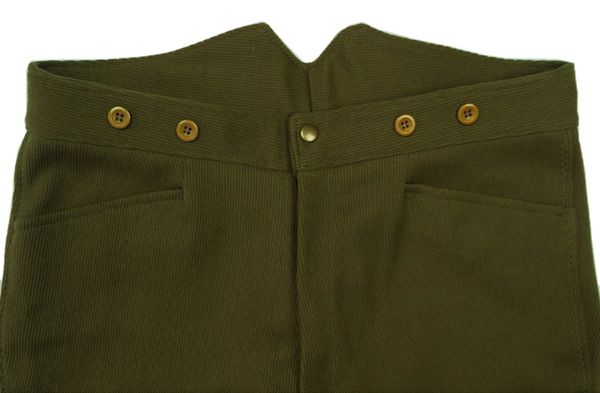 GORRINGE: A PAIR OF BEDFORD CORDUROY BREECHES