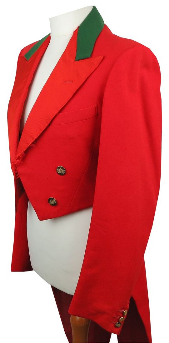 FREDERICK BELL & SON OF LIVERPOOL: A RED TAILCOAT