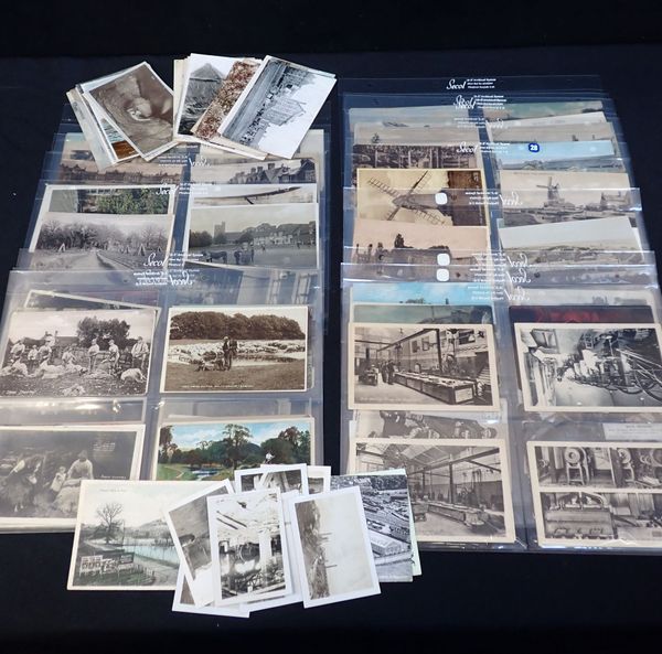 A COLLECTION OF POSTCARDS; INDUSTRIAL