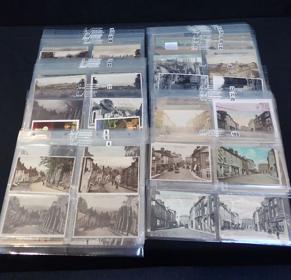 A COLLECTION OF SHAFTESBURY POSTCARDS