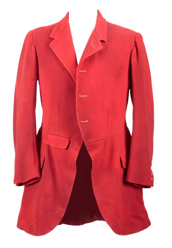 A GENTLEMAN'S RED HUNTING COAT