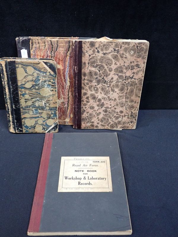 FOUR HANDWRITTEN VOLUMES