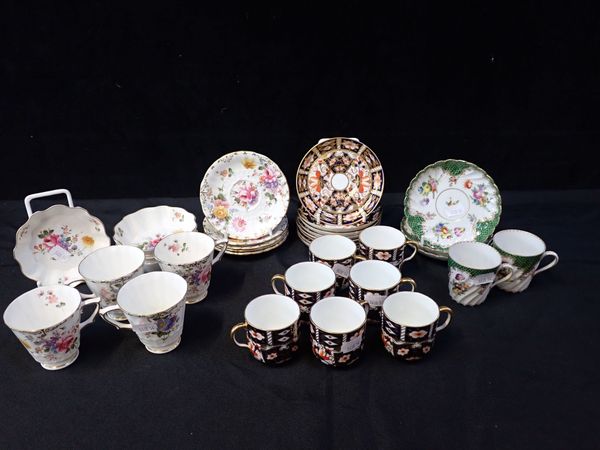 ROYAL CROWN DERBY IMARI PART COFFEE SERVICE