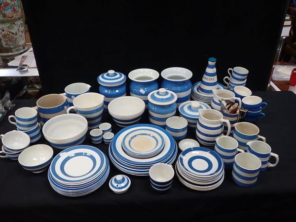 A QUANTITY OF T.G. GREEN 'CORNISH BLUE' WARE