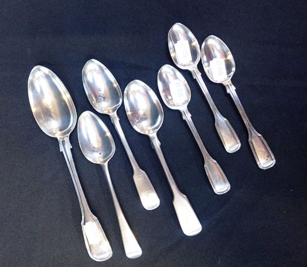 A COLLECTION OF SILVER SPOONS