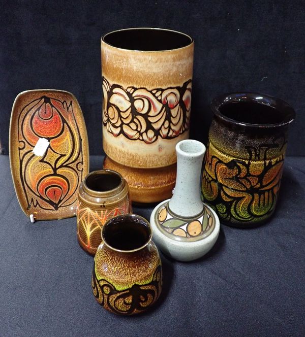 A COLLECTION OF POOLE AEGEAN WARES