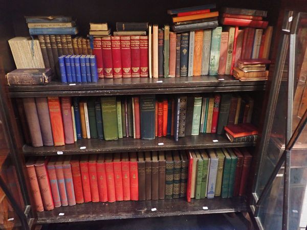 A COLLECTION OF BOOKS